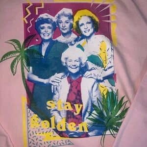 Golden Girls Light Pink Crewneck Tee